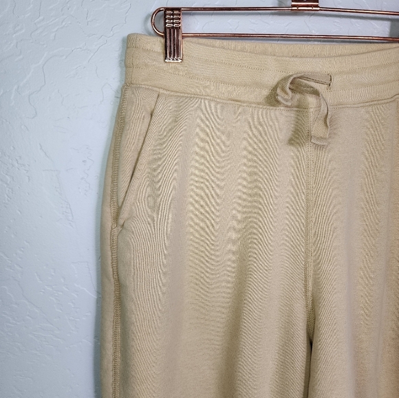 Rag And Bone Yellow Beige Drawcord Joggers Size Small - Picture 3 of 10